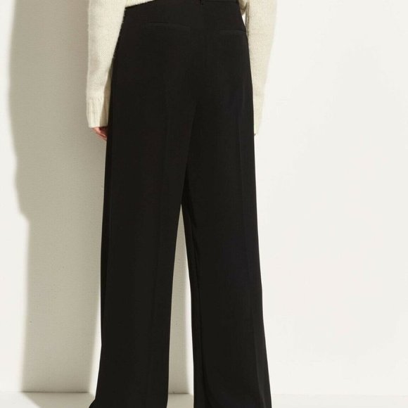Vince Wide Leg Trouser Black Relaxed High Rise Pants Revolve - Picture 8 of 10